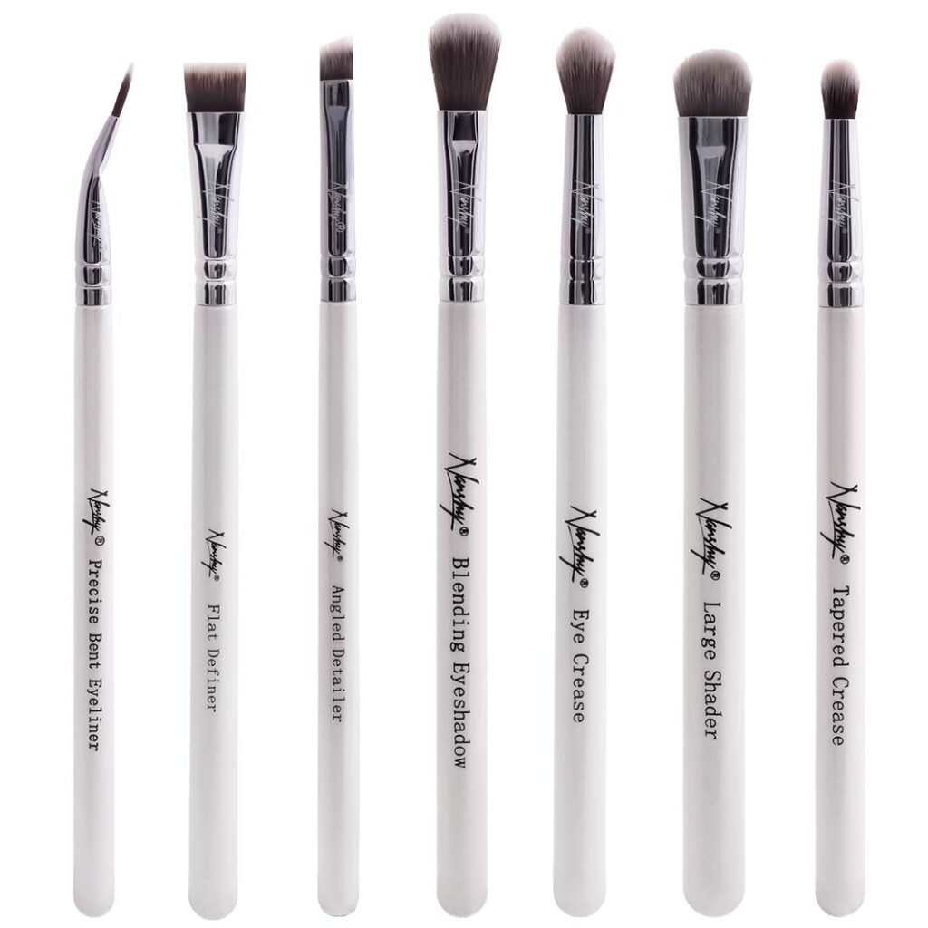 Eye Brush Set (7 piece) Pearl White